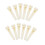18Pcs Real Bone Material Acoustic Guitar Bridge Pins with Pearl Shell Dot 1