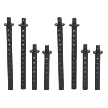 8x Model Car Shell Column L70Mm/110Mm Front Rear Body Post Mount R86018 Standoff Pillar for RGT 86100 1/10 RC Cars Parts