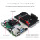 3.5 Inch Touch Screen for Raspberry Pi 480x320 TFT LCD SPI Interface 50 FPS Module with Metal Case+Heat Sink for RPI4B 5