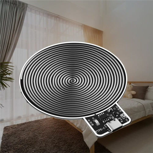 2Pcs 7.83Hz Schumann Wave Pulse Generator Type-C Power Supply Pulse Audio Resonator Ultra-Low Frequency for Relax 1
