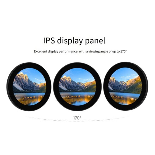 4inch  Round Capacitive Touch Display, 720 X 720 Resolution, IPS Display Panel, 10-Point Touch 2