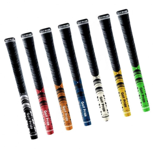 (Red)Mcc Plus4 Align Standard Multi Compound Golf Club Grips Antislip Traction High 1