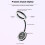 VLOGLITE Fill Light for  LED Phone Light Attachment Selfie Ring Light Brightness Adjustable for Smartphone Vlogs 7