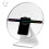 3D LED Hologram Fan Projector 30cm Advertising Display with Protective Cover, WiFi APP Control, Programmable EU Plug 3