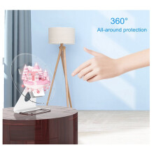 3D LED Hologram Fan Projector 30cm Advertising Display with Protective Cover, WiFi APP Control, Programmable EU Plug
