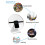 3D LED Hologram Fan Projector 30cm Advertising Display with Protective Cover, WiFi APP Control, Programmable EU Plug 4