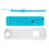 2in1 Controller for   Consloe Wireless Remote Gamepad Joystick W/ Silicone Case Game Accessories 3
