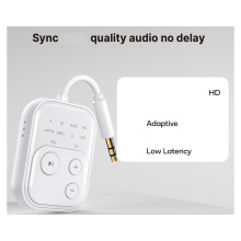 5.4 Audio-Ontvanger/Zender RT/TX 2-in-1 Adapter voor Tv, Oordopjes, Auto'S, Vliegtuigen, 3,5 mm AUX -Dongle