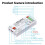 DOMRAEM ESP32 Dual PSU LED Controller 4-Channel WLED Addressable Strip Controller with Microphone, PD+DC5-24V 16A B 3