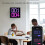 Pixel LED RGB Panel Digital Display Screen DIY Graffti Image Text Desktop Decor APP Control 16 X 16 Pixels 6