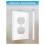 10-Pack Unbreakable 1-Gang Standard Size Duplex Receptacle Wall Plates Polycarbonate Thermoplastic Covers 7