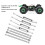 LOS04022 1/8 Upper/Lower Suspension Links Silver 5