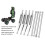 LOS04022 1/8 Upper/Lower Suspension Links Silver 4