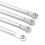 LOS04022 1/8 Upper/Lower Suspension Links Silver 10