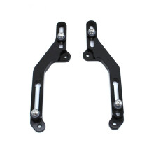 Motorcycle Windscreen Adjusters Airflow Adjustable Windscreen for NC750X NC 750X NC750 X 2021 2022(Black)
