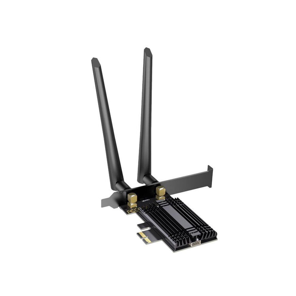 Be200 Wifi 7 Wireless Wifi Card Adapter 8774Mbps 2.4Ghz/5Ghz/6Ghz Tri-Band 5.4 Pci-E Network Card For Win11 4712412631951