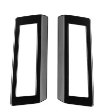 For ALPHARD VELLFIRE 40 Series 2023+ Gloss Black Car Middle Row Air Outlet Trim Frame Car Interior Accessories
