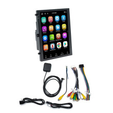 ÉCran de Navigation Vertical de Voiture de 9,7 Pouces CarPlay Sans Fil et Lecteur MultiméDia Automatique Portable de Voiture Android Auto 2 + 32G