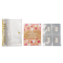 100 Envelop Challenge Binder Gemakkelijke en Leuke Manier Om 5.050 Te Besparen - Budget Binder met Geldenveloppen Geel