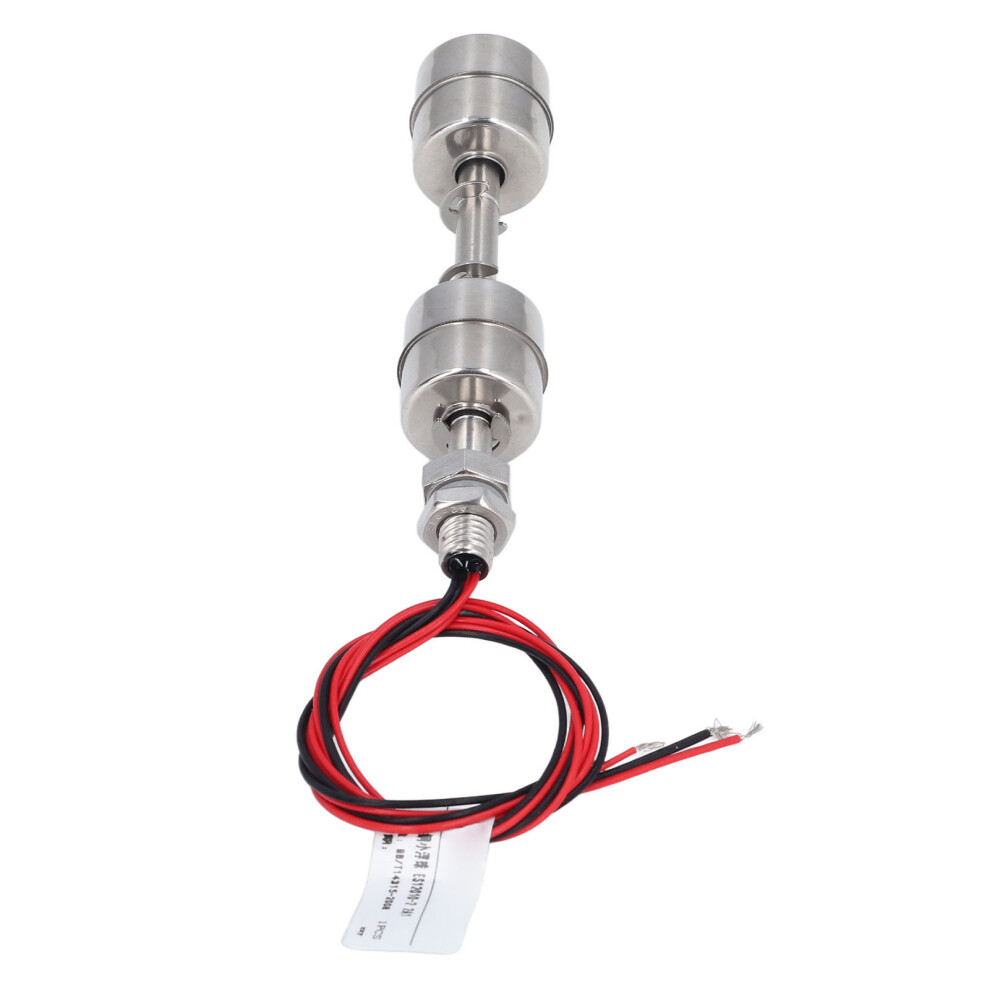 Stainless Steel Double Ball Float Switch 120Mm Water Level Controller 0-220V 9451386209456