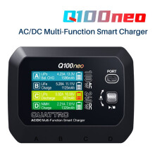 Q100neo AC/ Multifunctionele Slimme Lader 2,8 Inch 100W 240W voor LiPo/LiHV/NiMH/NiCd/Pb Acculader EU-Stekker