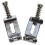 12x Replacement Chrome Tremolo Bridge Saddles for  Electric Guitar 3