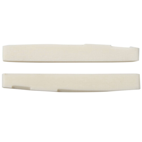 6 String Acoustic Bone Bridge Gitarre Schlitzsattel Gitarrenteile (6Er Pack) 1