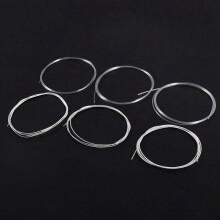 2X Spock Classic Guitar Six Strings SC12 Nylon Silver Plating Set Super Light Acoustic Guitar Musical Instrument