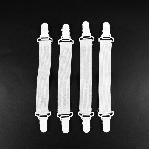 8 PCS Clip Pince Matelas Couverture Flexible Drap Lit Titulaire Clip