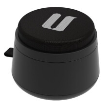Altoparlante  Magnetico, Altoparlante Stereo con Batteria Integrata da 500 MAh, Utilizzabile Come Supporto per Telefono, Nero