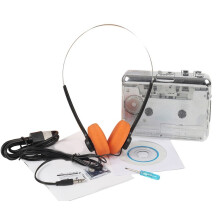 Portable Cassette Player Recorder USB Type C to USB Converter Audio Music Player Tape to MP3 Conversion