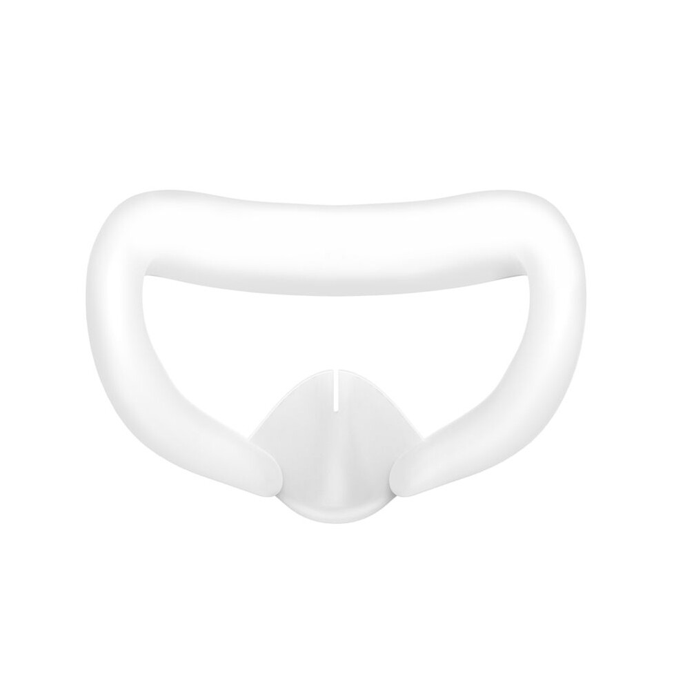 Face Cushion Cover For Quest 3 Face Pad With Lens Covers Protectors Washable Vr Silicone Covers For Meta Quest3 Vr White 4711722488644