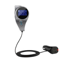 5.0 Car FM Transmitter AUX Audio Receiver MP3 Player Dual USB Charger TF Card U Disk Music Handsfree Kit