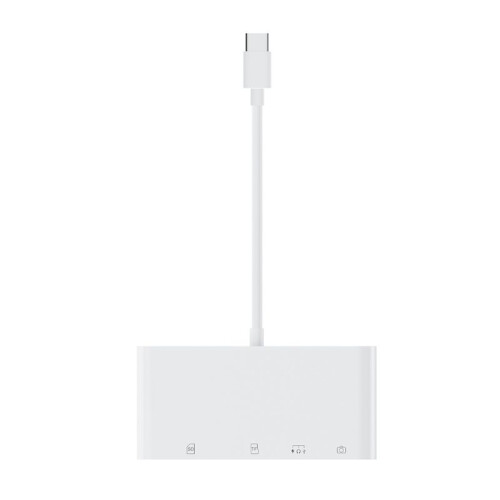 5 in 1  Card Reader Type C to  TF Card Memory Reader Flash Drive OTG Adapter USB 2.0 TYPE-C Card Reader
