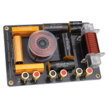 Diviseur de Fréquence pour Haut-Parleur 2 Voies 1100 W, Filtre Audio Hi-Fi, Filtre Audio Haute-Basse 1600 Hz pour Scène et Home Cinéma