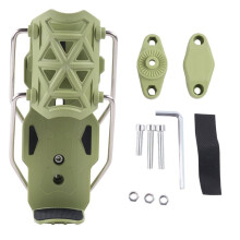 Universal Bicycle Water Bottle Holder Adjustable Handlebar Cup Cage for MTB Road Cycling Green
