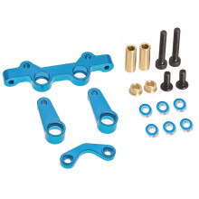 RC Car Upgrade Aluminum Alloy Steering Kit for 1/10 Fighter NXGEN DT04 RC Car Accessories