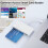 5 in 1  Card Reader Type C to  TF Card Memory Reader Flash Drive OTG Adapter USB 2.0 TYPE-C Card Reader 1