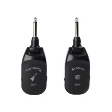 Système Sans Fil Rechargeable pour Guitare Électrique C01+, Émetteur-Récepteur Audio et Microphone