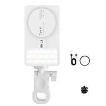 10W 3000mAh Battery  Photography Live Double Sided Magnetic Fill Light 160pcs High Brightness LED Beads