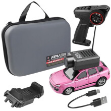 6401 FPV RC Car 1:64 with 720P FPV Camera WiFi APP Control 2.4G Remote Control Kit FPV VTX Racing Car Toys