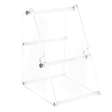 Etikettenrollenhalter für Rollen und Endlosetiketten, Acryl-Etikettenhalter für Thermodrucker, für Desktop-Etikettendrucker