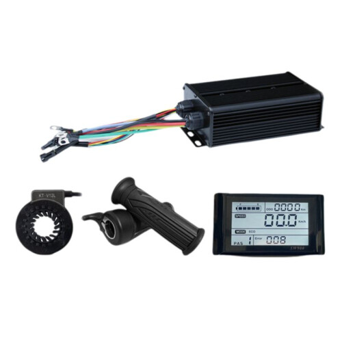 Electric Bike Three Mode Controller Set 60A 48V-72V Sine Wave Controller SW900 Display LCD Screen E-Bicycle Accessories