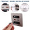 12w Universal Wall Panel Socket with Usb-A Usb-C Retractable Charging Cable, Mobile Phone Tablet Charging Type C Outlet 2