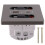 12w Universal Wall Panel Socket with Usb-A Usb-C Retractable Charging Cable, Mobile Phone Tablet Charging Type C Outlet 6