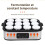 Electric Yogurt Maker Machine 0-48h Timer Automatic Yogurt Making Machine Constant Temperature with 12 Pcs Cups US 6