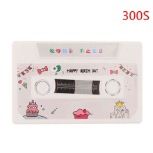 Recording Voice Card Tape Greeting Card Recordable 300 Seconds DIY Recording Music Card Valentine'S Day Gift A