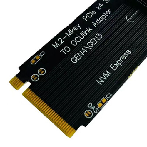 M.2 NVME to U.2 Oculink SFF-8612 Adapter PCI-E NGFF Multi-Function Convenience Adapter GEN4 2