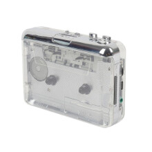 Przenośny Magnetofon Kasetowy z Konwerterem USB Typu C na USB i Odtwarzaczem Muzyki Audio, Konwersją Kaset na Format MP3