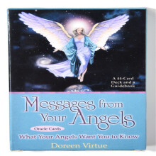(Messages)Carte Tarot Jeu de Société Anglais Deck Oracle Magie Bonne Fée Sorcière Animal Ange